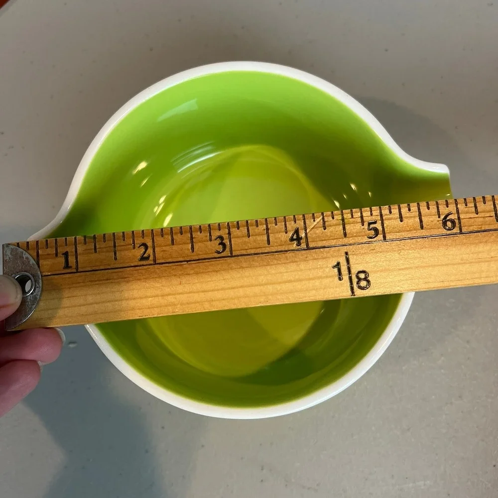 Mikasa Accent Mint Green Soup Bowl Individual Country Gingham Vtg 70s